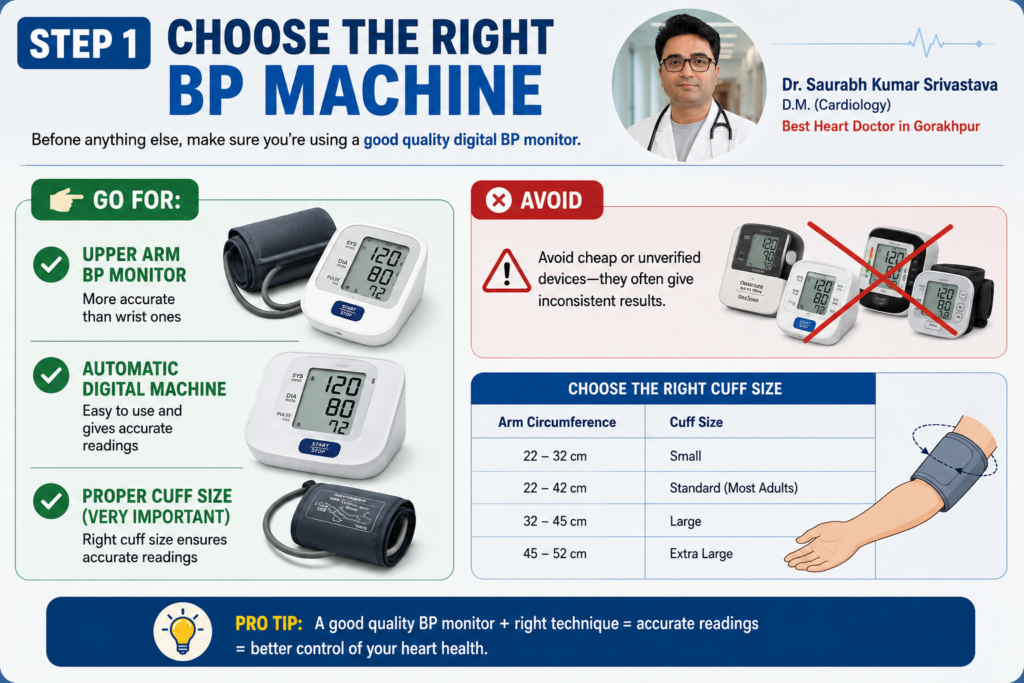 How to Take Right BP at Home